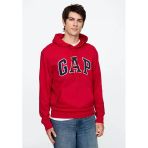 Gap V-Frch Ft Herıtage Logo Po Erkek Kapüşonlu Sweatshirt