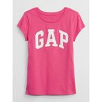 GAP V-hs Ss Value Logo Tee Pembe Kız Çocuk T-shirt 460525005