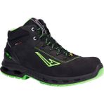 Gar Sport Garsport HEXA-G5000 Mıd E3 S3S Fo Sr Esd Bufalo Derisi Siyah/lime Iş Botu - Siyah - Fosforlu Yeşil