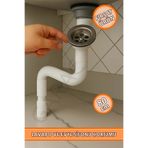 garaccu Körüklü Lavabo Sifonu Lavabo Gider Borusu Hortum 80 cm
