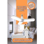 garaccu Tasarruflu Pervane Tipi Led Ampül 28 W Katlanır Led Ampul 2.800 Lümen 20.000 Saat Yanma Süresi