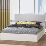 Garaj Home Doğa 160x200 cm Beyaz Çift Kişilik Karyola