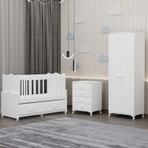 Garaj Home Elegant Yıldız 2 Bebek Odası Takımı - Beyaz