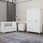 Garaj Home Elegant Yıldız 4 Bebek Odası Takımı - Gri