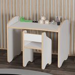 Garaj Home MS301 Aktivite Masası SD101 Sandalye Beyaz