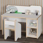 Garaj Home MS302 Aktivite Masası SD101 Sandalye Beyaz