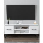 Garaj Home Raflı Tv Sehpası Beyaz