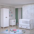 GarajHome Elegant Yıldız Sümela 2 Kapaklı Bebek Odası Takımı