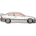 Garajx Bmw E36 Yan Marşpiyel (Çift) (Plastik)