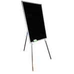 Garanti 50X70 cm Teleskopik Ayaklı Siyah Yazı Tahtası