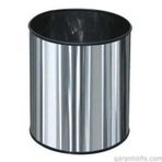 Garanti Metal 1405 13 lt Paslanmaz Metal Çöp Kovası