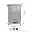 Garanti Metal Garantil 7143 Plastik Iç Kovasız Pedallı Çöp Kovası 65 Lt