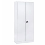 Garanti Metal Tam Boy Açık Gri Metal 198 cm Klasör Dolabı