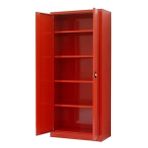 Garanti Metal Tam Boy Kırmızı Metal 198 cm Dosya Dolabı