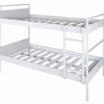 Garanti Ofis Metal 198x98x150 Ölçülerinde 40x40 Profil Kalınlığındal Çift Katlı Ranza
