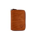 Garbalia Fargo Vintage Taba Deri Unisex Cüzdan