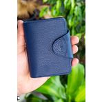 Garbalia Luzern Lacivert Unisex Cüzdan