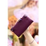 Garbalia ROOSEVELT Mürdüm Unisex Cüzdan