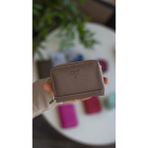 Garbalia Sydney Deri Bozuk Para Gözlü Rfid Engelleyici Unisex Cüzdan - Vizon