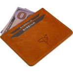 Garbalia Walteria Crazy Deri Mini Unisex Kartlık - Sarı