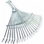 Garda 30-45 cm Ayarlı Metal Çim ve Yaprak Toplama Tırmığı