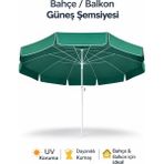 Garden Eğilebilir Güneş Geçirmez Plaj Şemsiyesi - 1,8 x 1,8 m