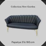 Garden House 3 Lü Deri Ofis Koltuğu Kafe Koltuğu Bekleme Salonu Koltuğu Çay Seti Koltuk Cafe Koltuğu Berjer