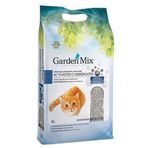 Garden Mix 10 lt Activated Carbon Parfümsüz Topaklanan Doğal Kedi Kumu