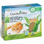 Garden Mix 8 lt Topaklanan Mısır Lifli Kokusuz Kedi Kumu