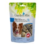 Garden Mix Balık Derisi Sargılı Kemik Köpek Ödülü - 1 Adet 75 Gr