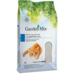 Garden Mix Bentonit Parfümsüz İnce 10 L Topaklaşan Kedi Kumu Aloe Vera Kokulu Güçlü Emme