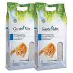 Garden Mix Bentonit Parfümsüz Kalın Taneli 2x5 lt Kedi Kumu