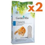 Garden Mix Kalın Taneli 2x10 lt Kokusuz Kedi Kumu