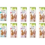 Garden Mix Karışık Kedi Ödül Sticks 10 ADET Tüm Yaş Grupları İçin Karışık Aroma