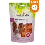 Garden Mix Kemik Şekilli Dana Etli Köpek Ödülü - 6 Adet 75 Gr