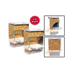 Garden Mix Kuşlar için Bölmeli Akıllı Yemlik 2adet