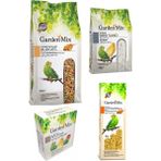 Garden Mix Muhabbet Kuşu Bakım Seti 4’lü Ballı Kuş Yemi 1 kg - Gaga Taşı-Ballı Kuş Krakeri-Kuş Kumu
