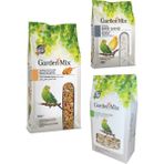Garden Mix Muhabbet Kuşu Bakım Seti Ballı Kuş Yemi 1 kg + Kuş Kondisyon Yemi + Kuş Kumu 3'lü
