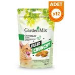 Garden Mix Ördekli İçi Dolgulu Kedi Ödül Maması - 60 Gr 12 Adet