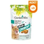 Garden Mix Somonlu İçi Dolgulu Kedi Ödül Maması - 60 Gr 6 Adet