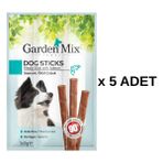 Garden Mix Somonlu Köpek Stick Ödül 3*11G 5'li - 5 Adet - Çok Renkli