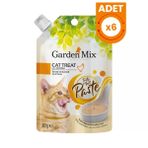 Garden Mix Tavuk Etli Ezme Sıvı Kedi Ödül Maması - 80 Gr 6 Adet