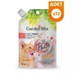 Garden Mix Tavuk ve Karides Ezme Sıvı Kedi Ödül Maması - 80 Gr 12 Adet