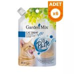 Garden Mix Ton Balık Ezme Sıvı Kedi Ödül Maması - 80 Gr 6 Adet