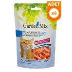 Garden Mix Ton Balıklı Düşük Yağlı Şekersiz Kedi Ödül Maması - 60 Gr 6 Adet
