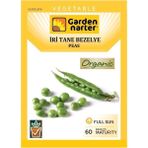 Garden Narter Iri Taneli Bezelye Tohumu Doğal Organik Tohum Pakette 30 Tohum + Sebze Tohumu - 54 Adet