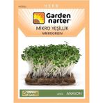 Garden Narter Mikro Yeşillik Için Microgreen Organik Anason Tohumu 12 gr 4000 Tohum - 1 Paket
