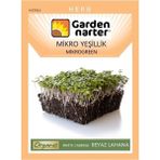 Garden Narter Mikro Yeşillik İçin Microgreen Organik Beyaz Lahana Tohumu 7 gr 1750 Tohum - 1 Adet