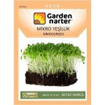 Garden Narter Mikro Yeşillik Için Microgreen Organik Beyaz Marul Tohumu 7 gr 7000 Tohum - 1 Adet