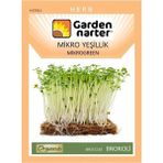 Garden Narter Mikro Yeşillik Için Microgreen Organik Brokoli Tohumu 500 Tohum - 1 Paket